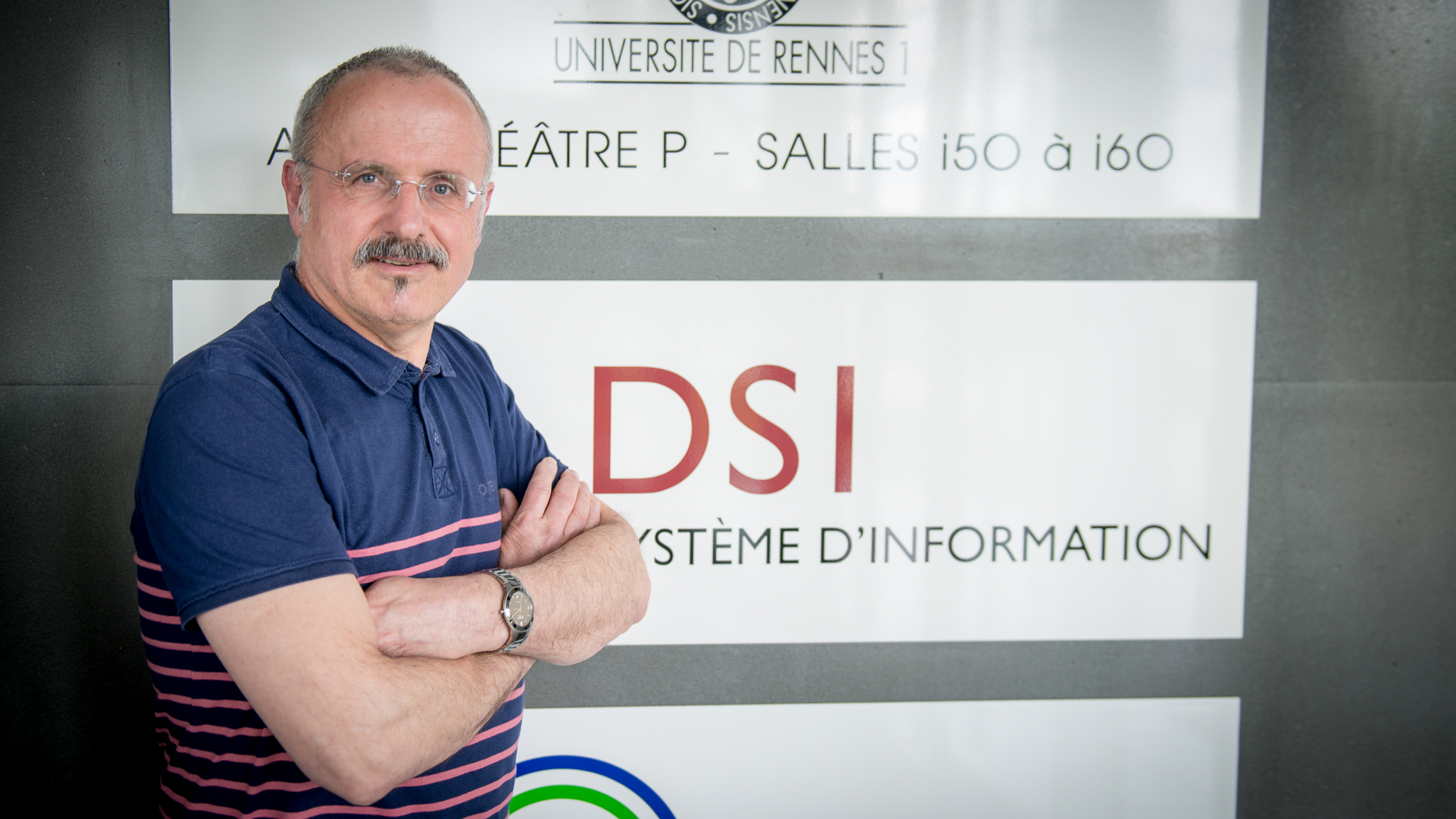 Serge Aumont, head of the IT Security department at the Université de Rennes 1